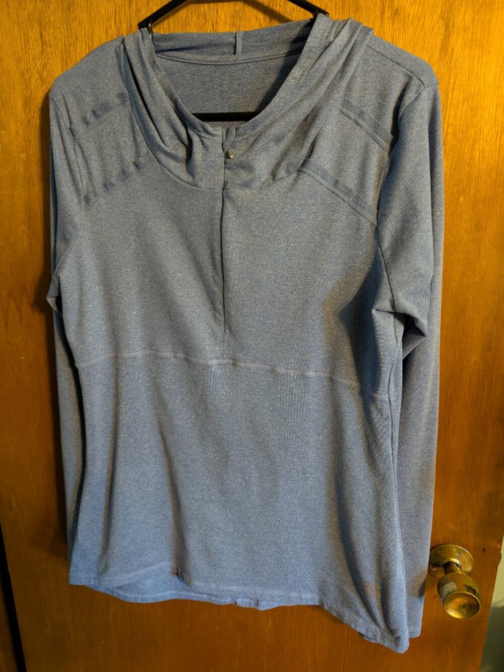 Ladies fitted quarter zip pullover